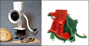 Wonder Junior Deluxe Grain Mill and Maximizer Hand Corn Sheller