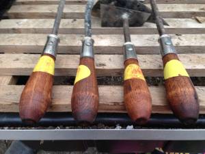 Sealing with Linseed oil brings out the beauty - and protects!